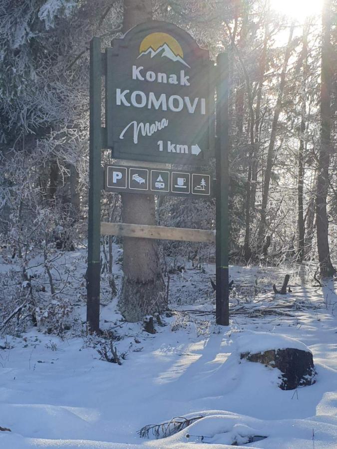 Konak Mara- Komovi Андриевица Экстерьер фото